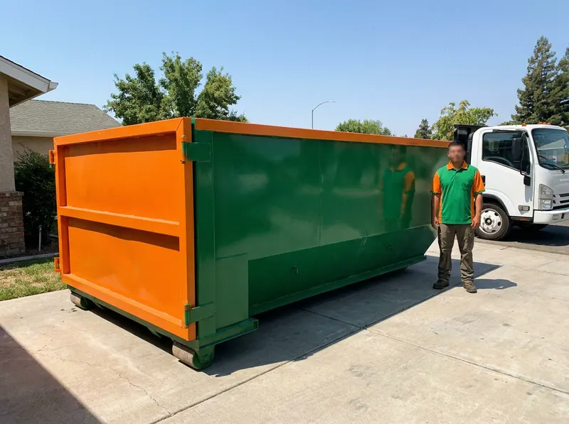 15-Yard Dumpster Rental in Visalia, CA
