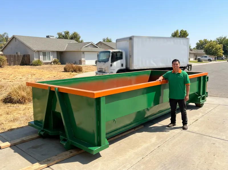 40-Yard Dumpster Rental in Visalia, CA